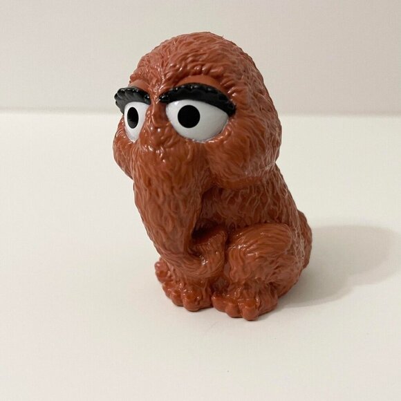 2010 Snuffleupagus Sesame Street Workshop 3 Inch Figure Cake Topper Hasbro PVC - Picture 11 of 14